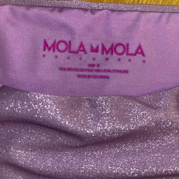 MOLA MOLA Beachwear Metallic Strappy Bikini Set - Picture 3 of 4